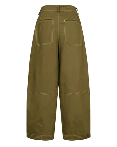 Nümph - NUKatti Barrel Bukser - Fir Green